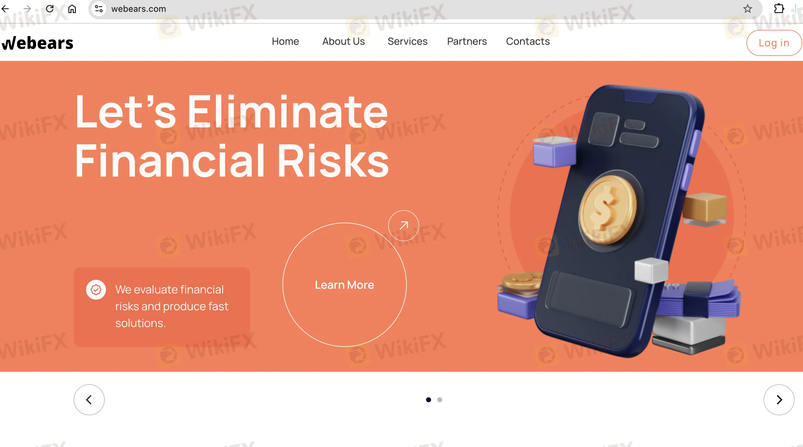 Webears' homepage