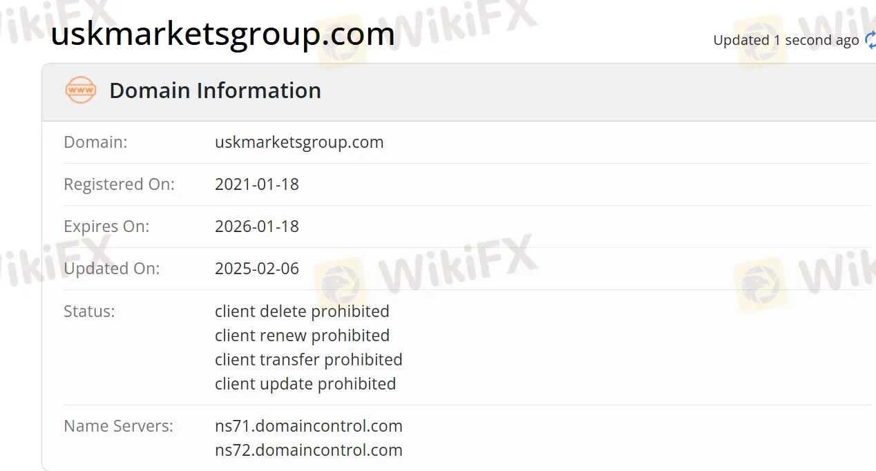 Domain information