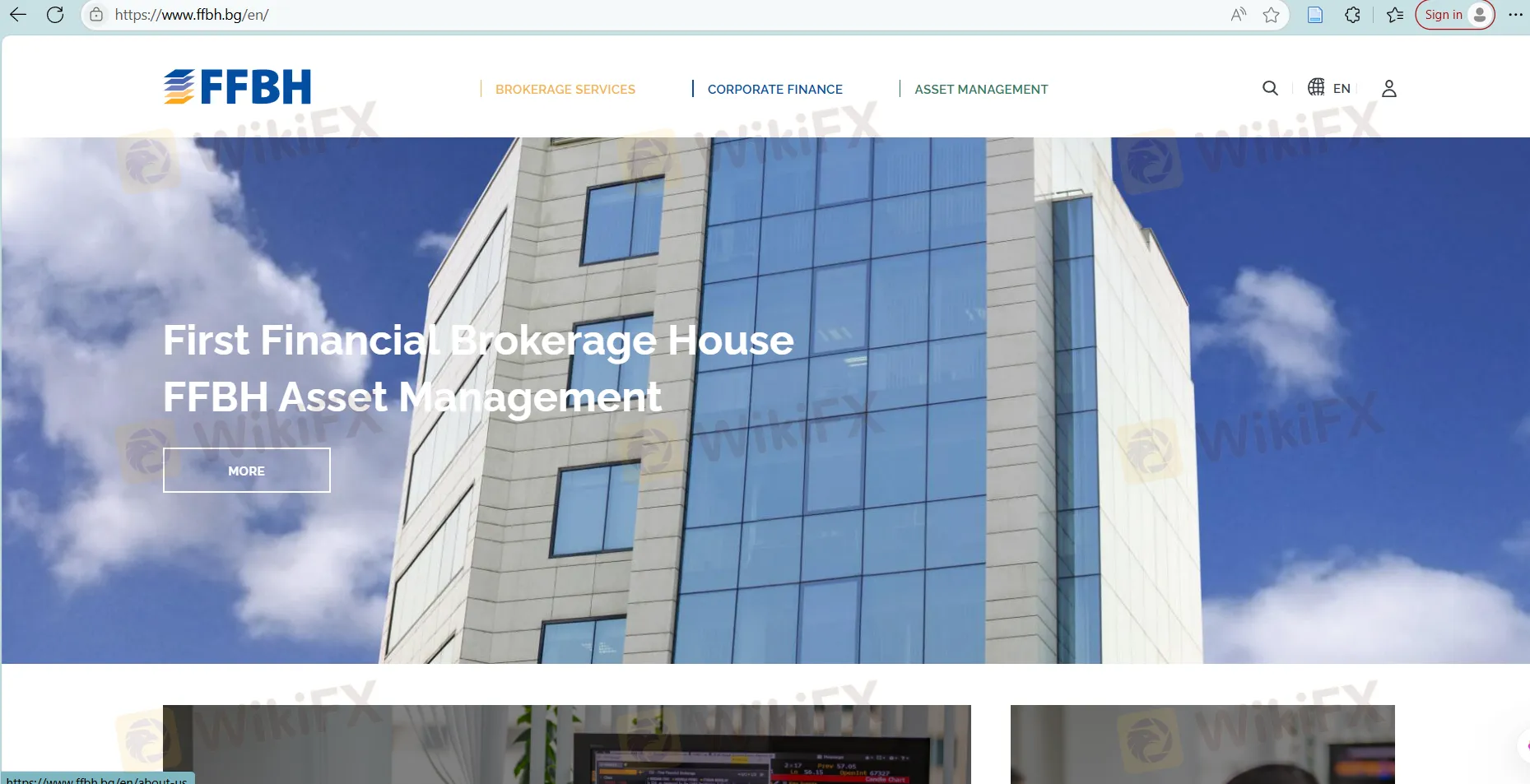 FFBH's homepage
