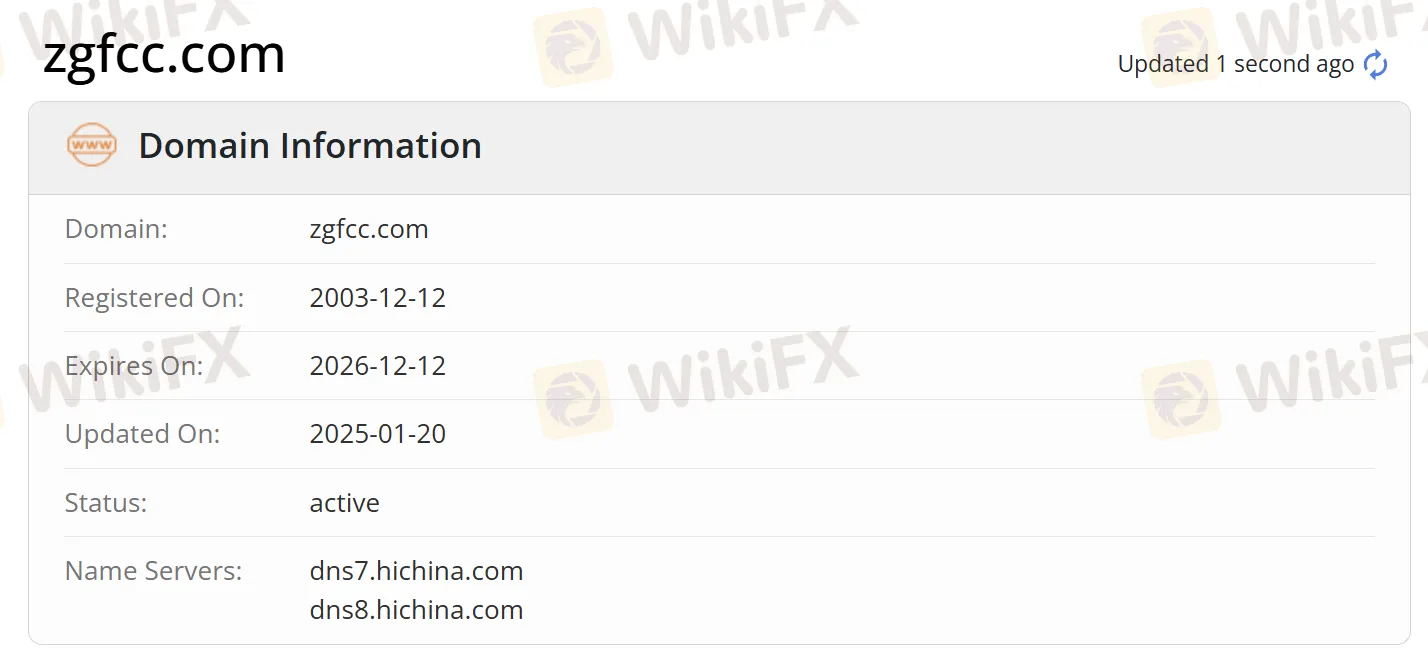 Domain information
