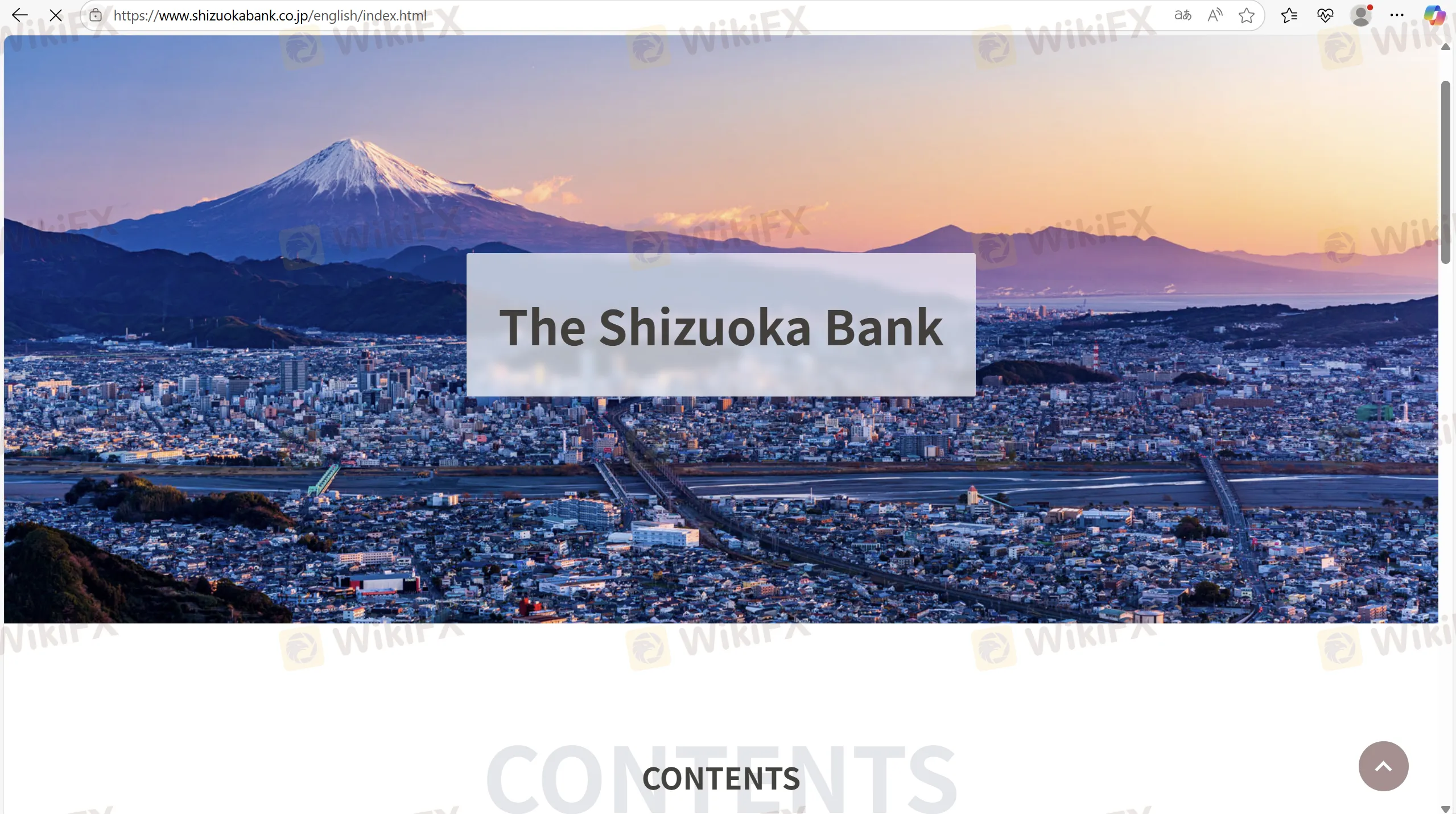 Página de inicio de Shizuoka