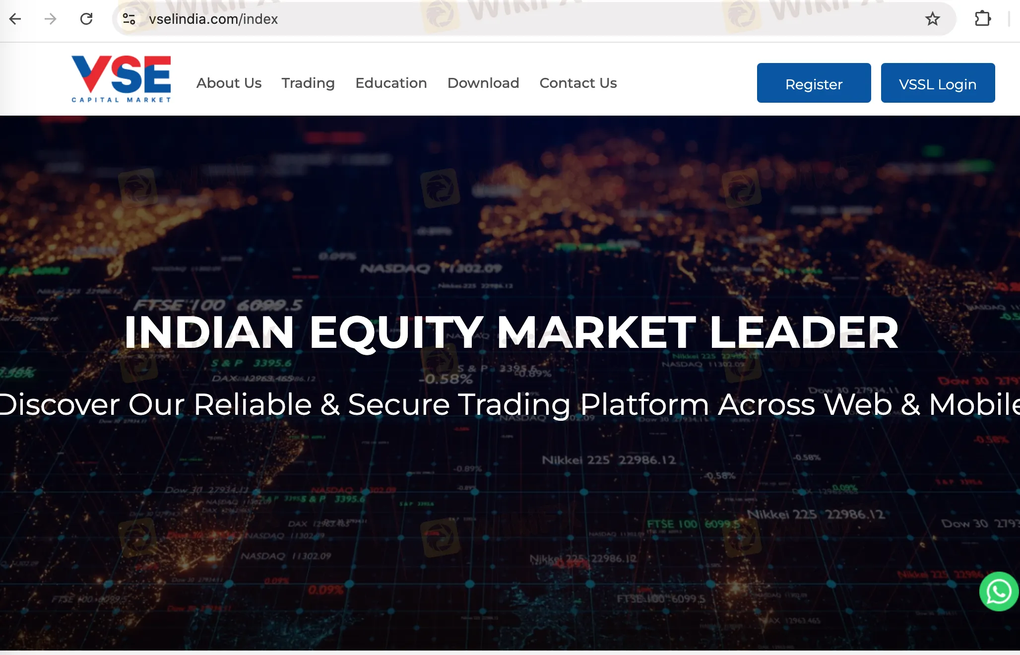 VSE's homepage