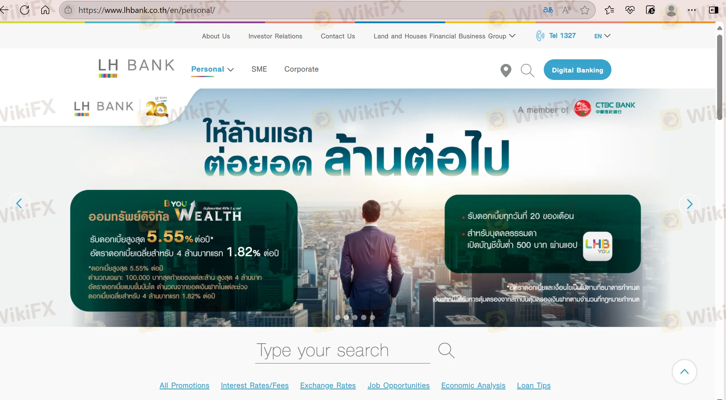 LH Bank Information