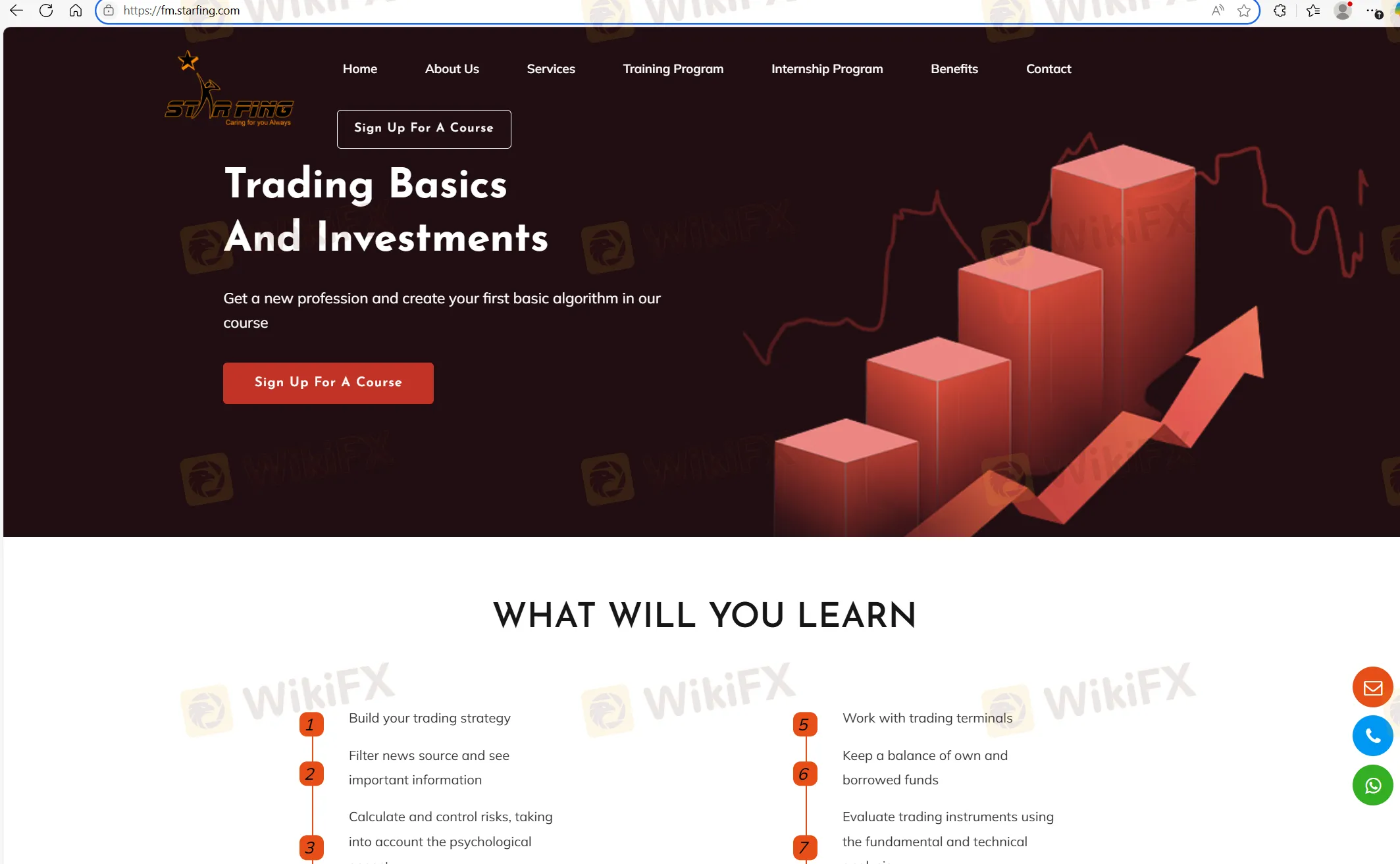 StarFing's homepage