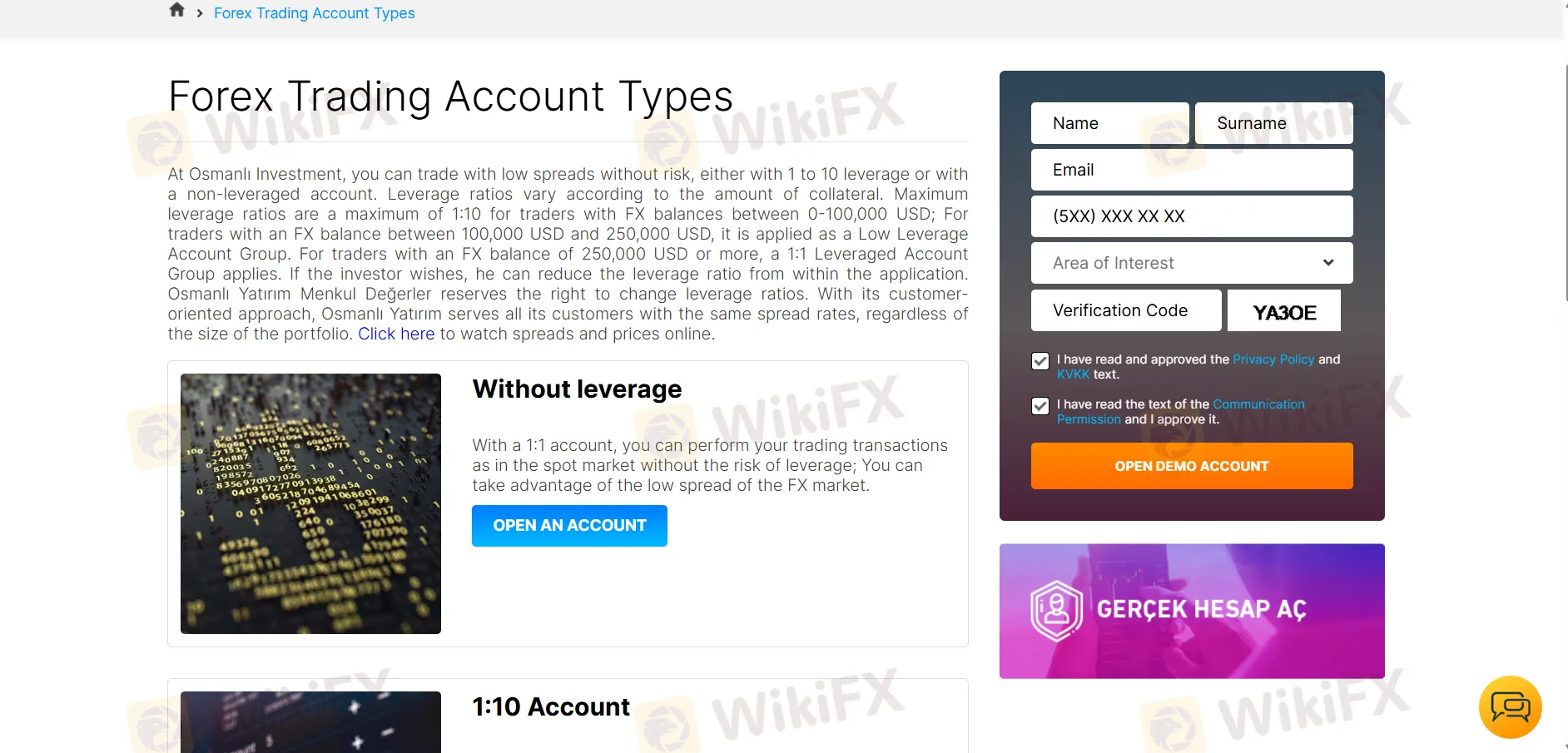 Account Type