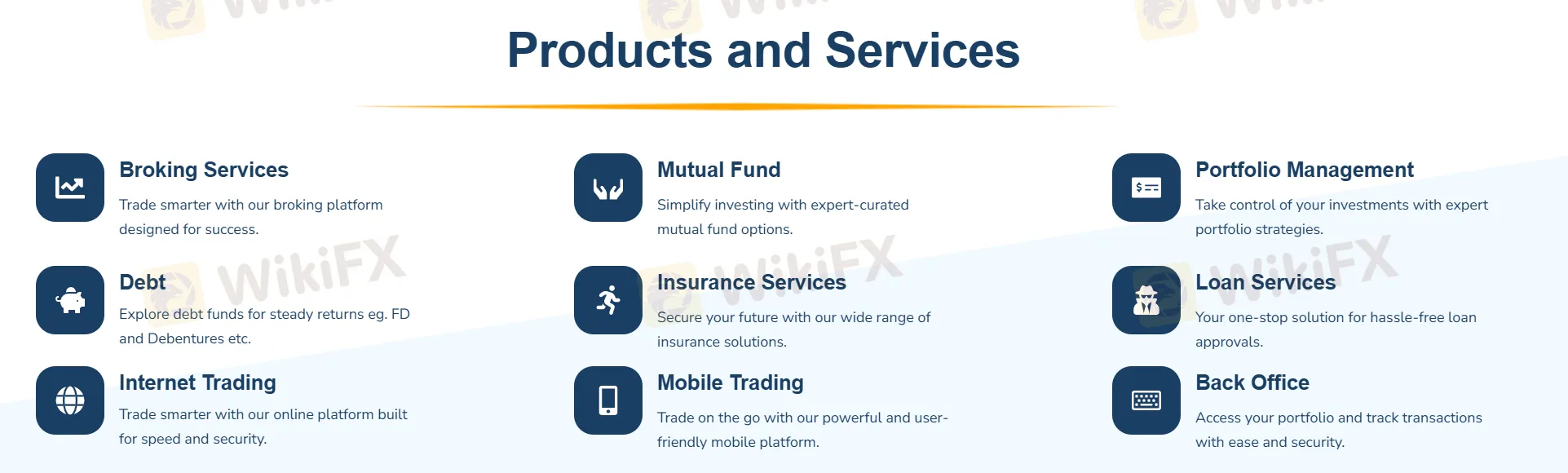 Produits et Services