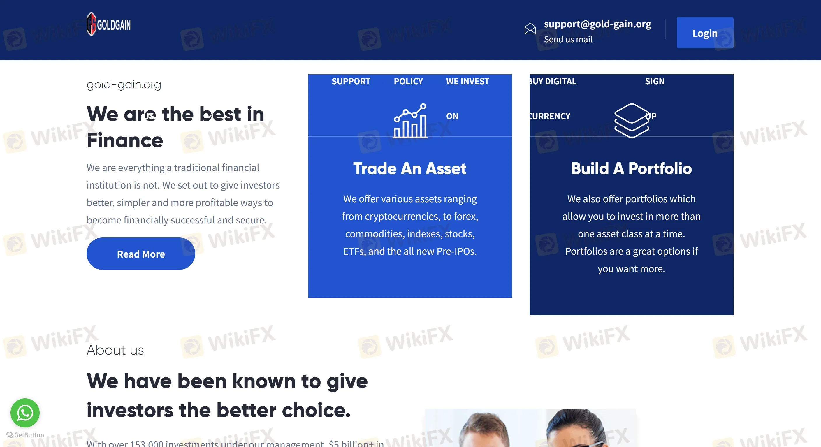 Gold-Gain's homepage