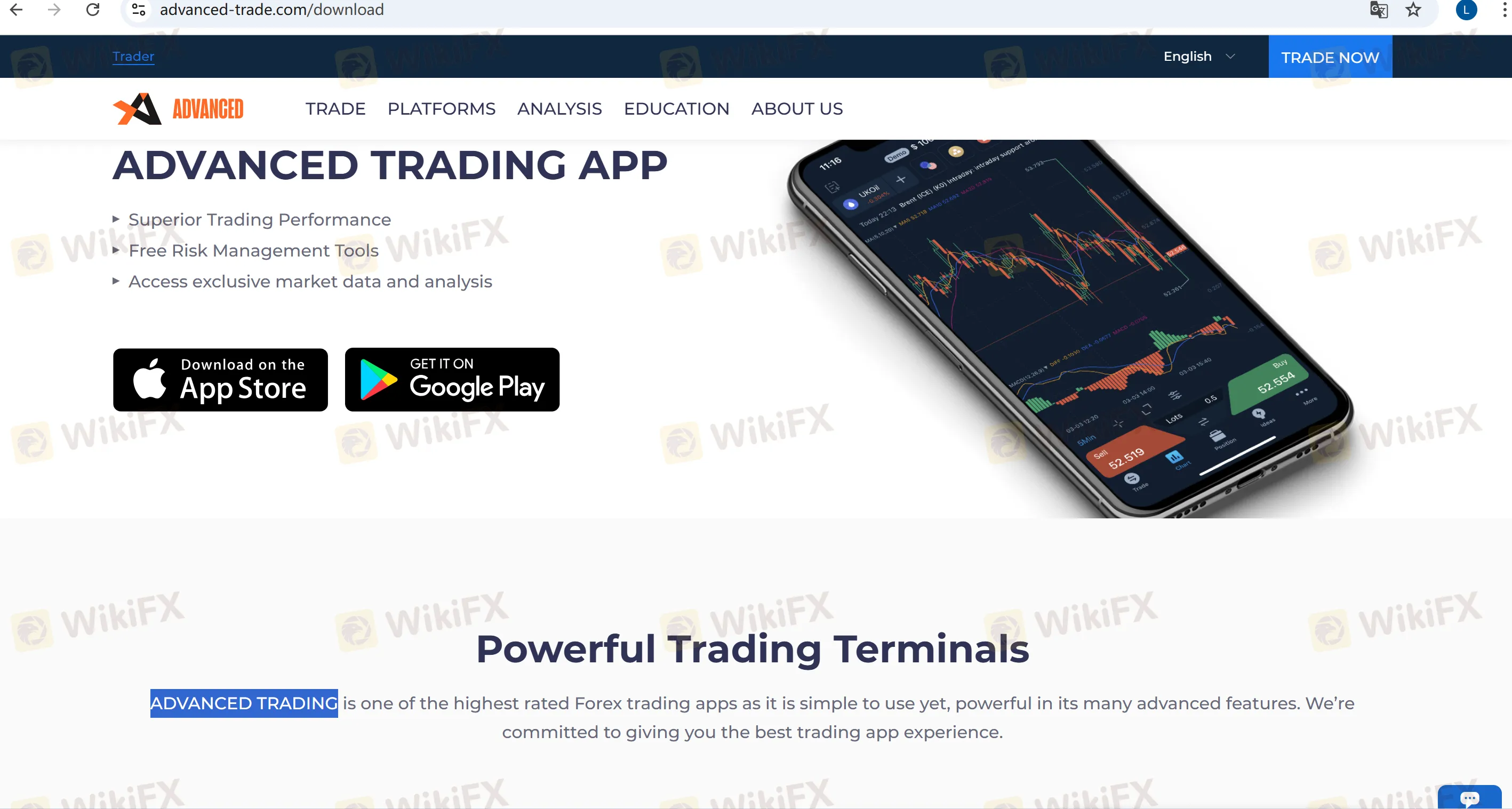 Plateforme de Trading 1