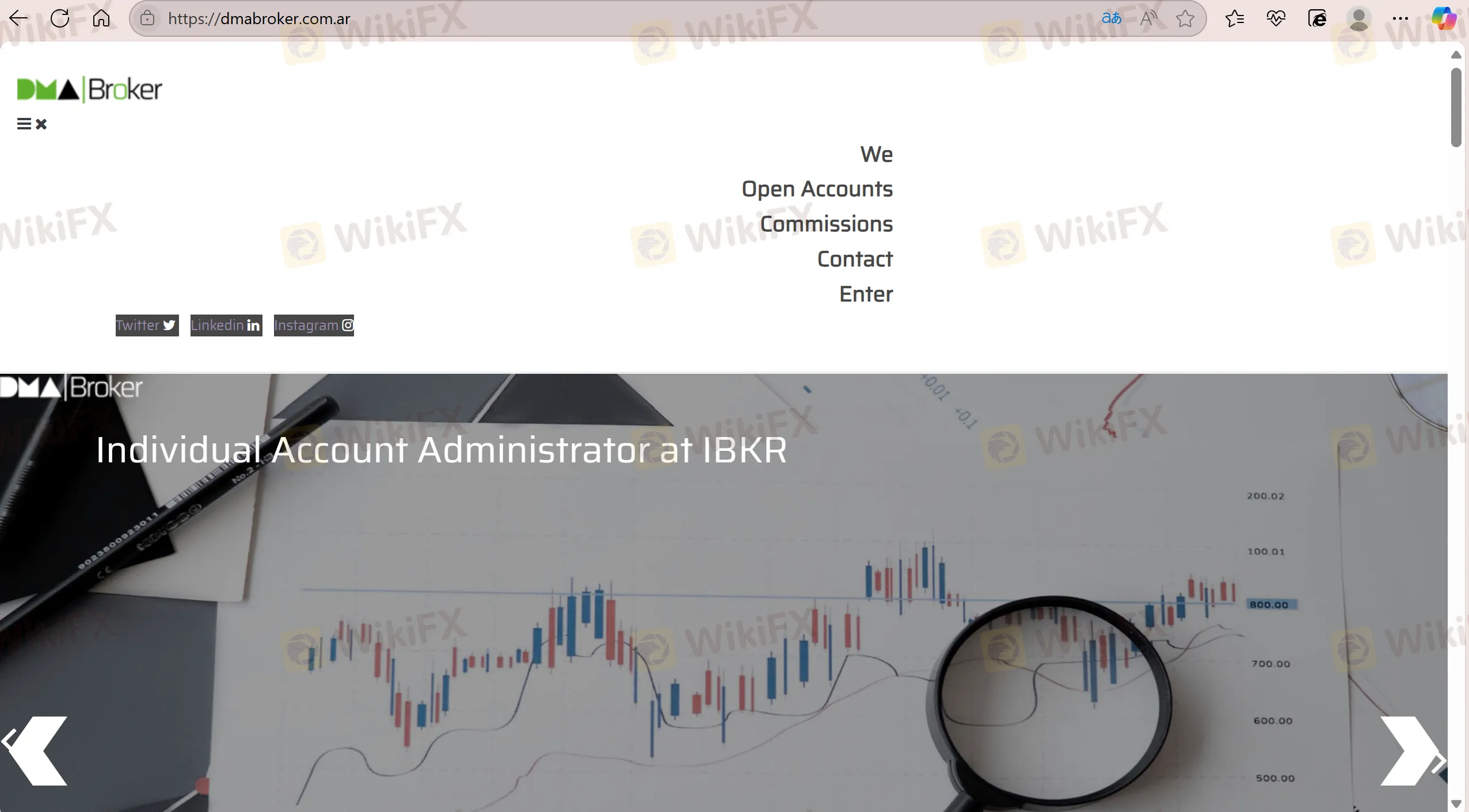 DMA Broker Information