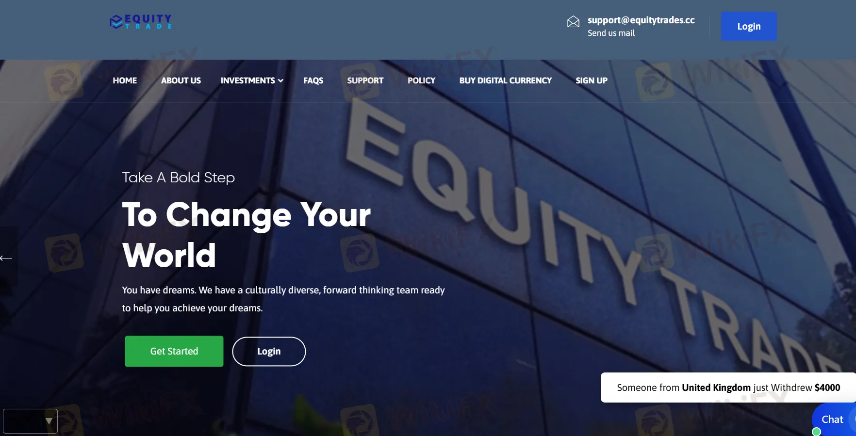 EQUITY TRADE Información