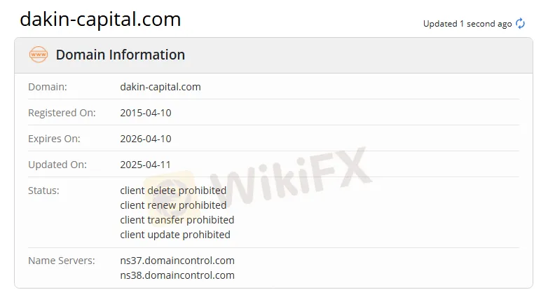 Informasi Domain