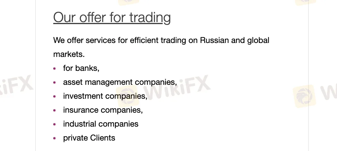 Products and Services