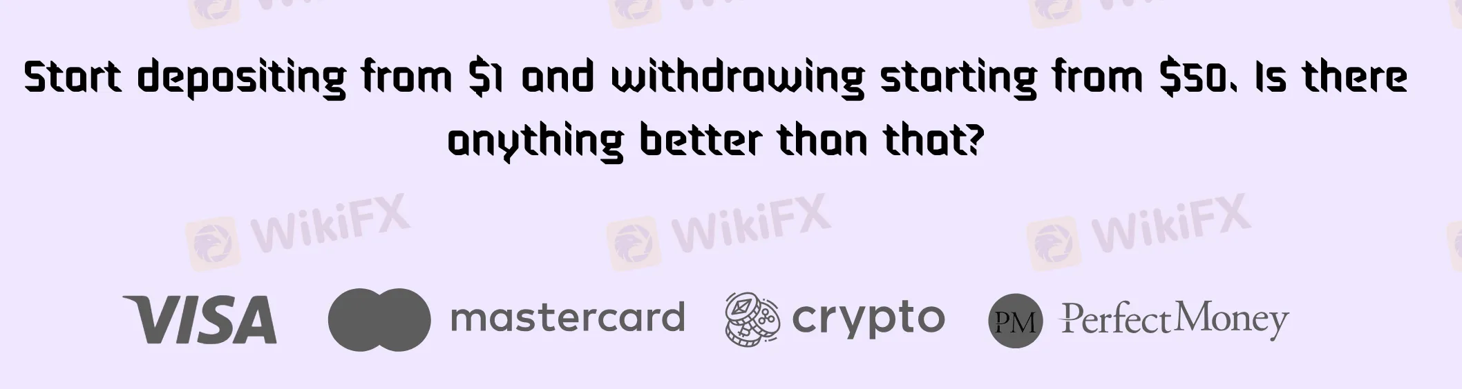 Deposit and Withdrawal