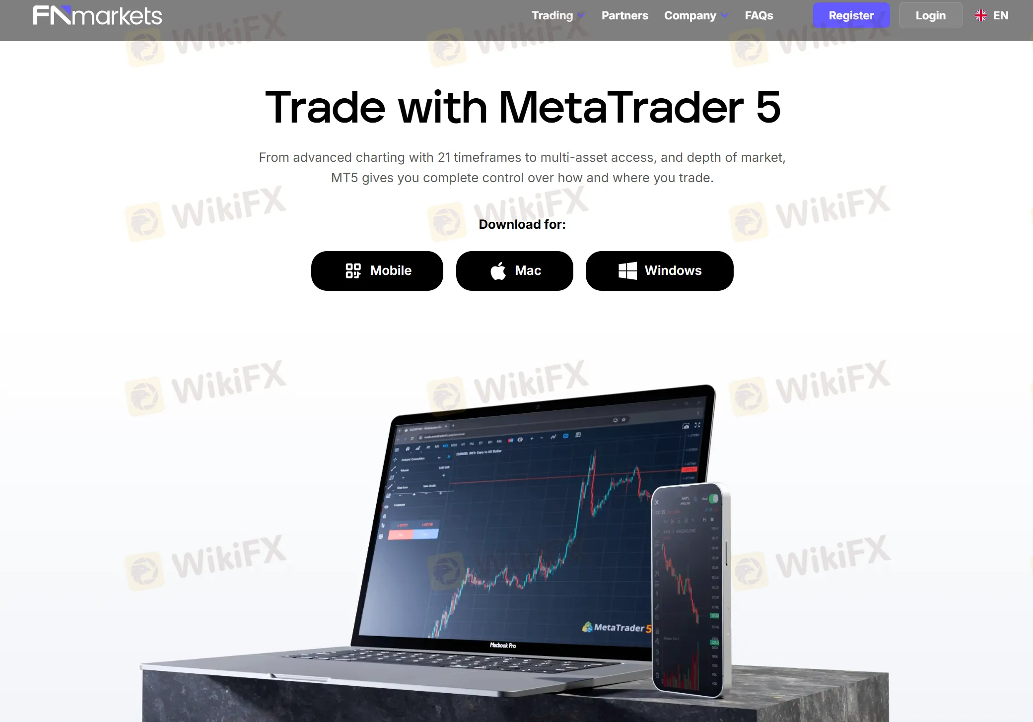 MT5 platform