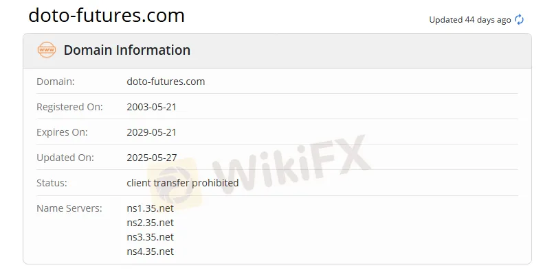 Domaininformationen
