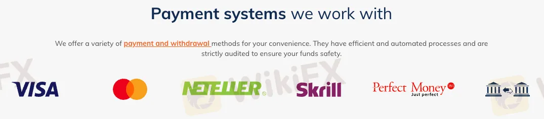 Deposit & Withdrawal Deposit & Withdrawal