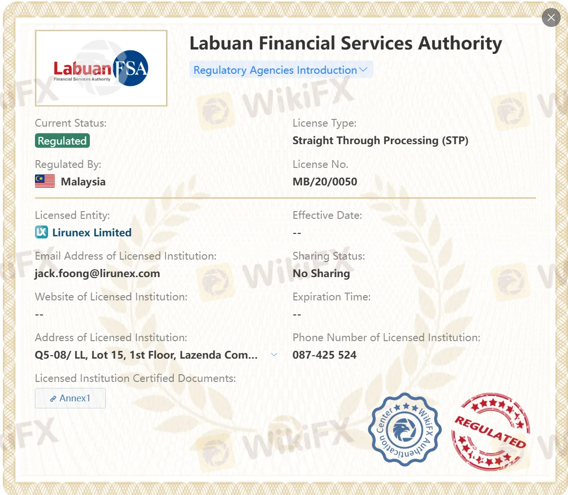 LFSA licenses LFSA licenses