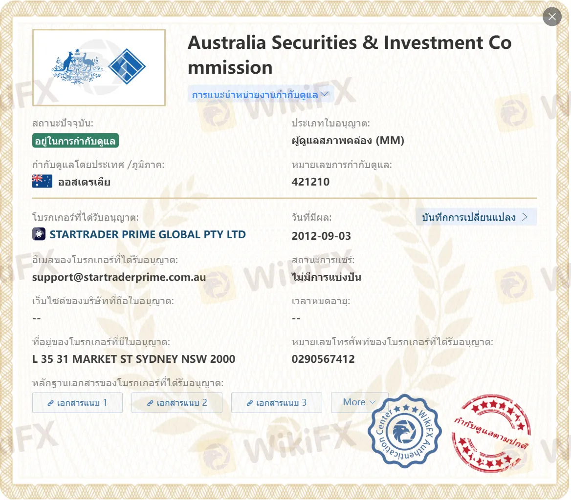 ใบอนุญาต ASIC