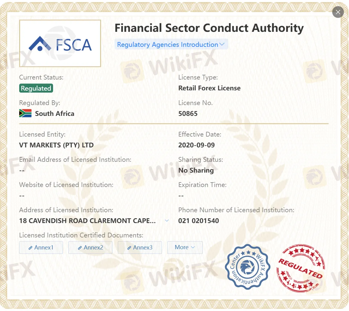 FSCA licenses