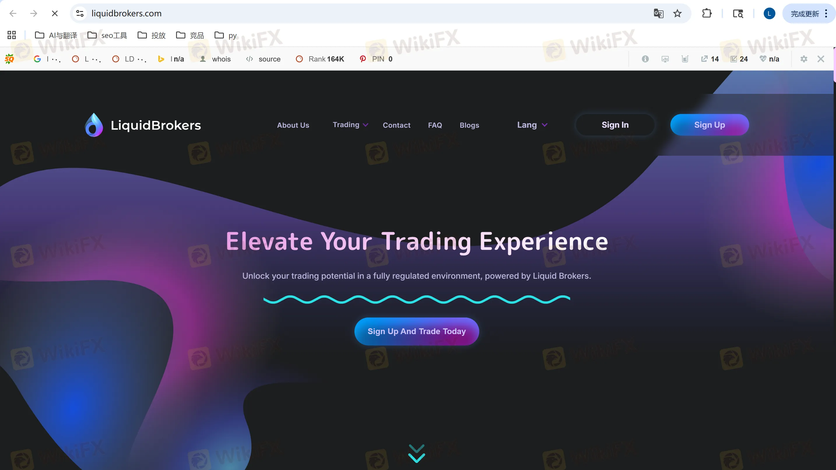 LiquidBrokers websit LiquidBrokers websit