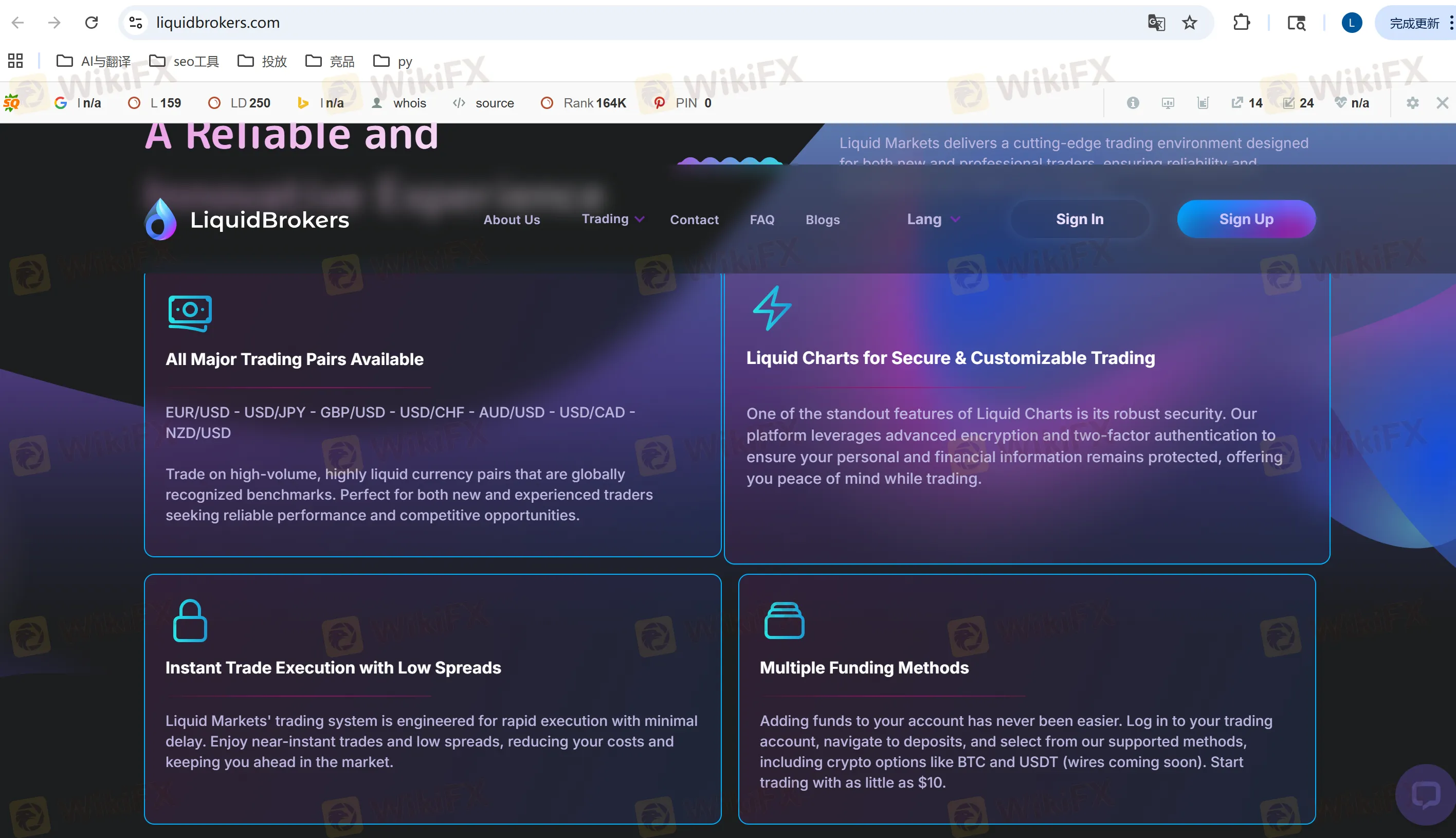 LiquidBrokers deposit LiquidBrokers deposit