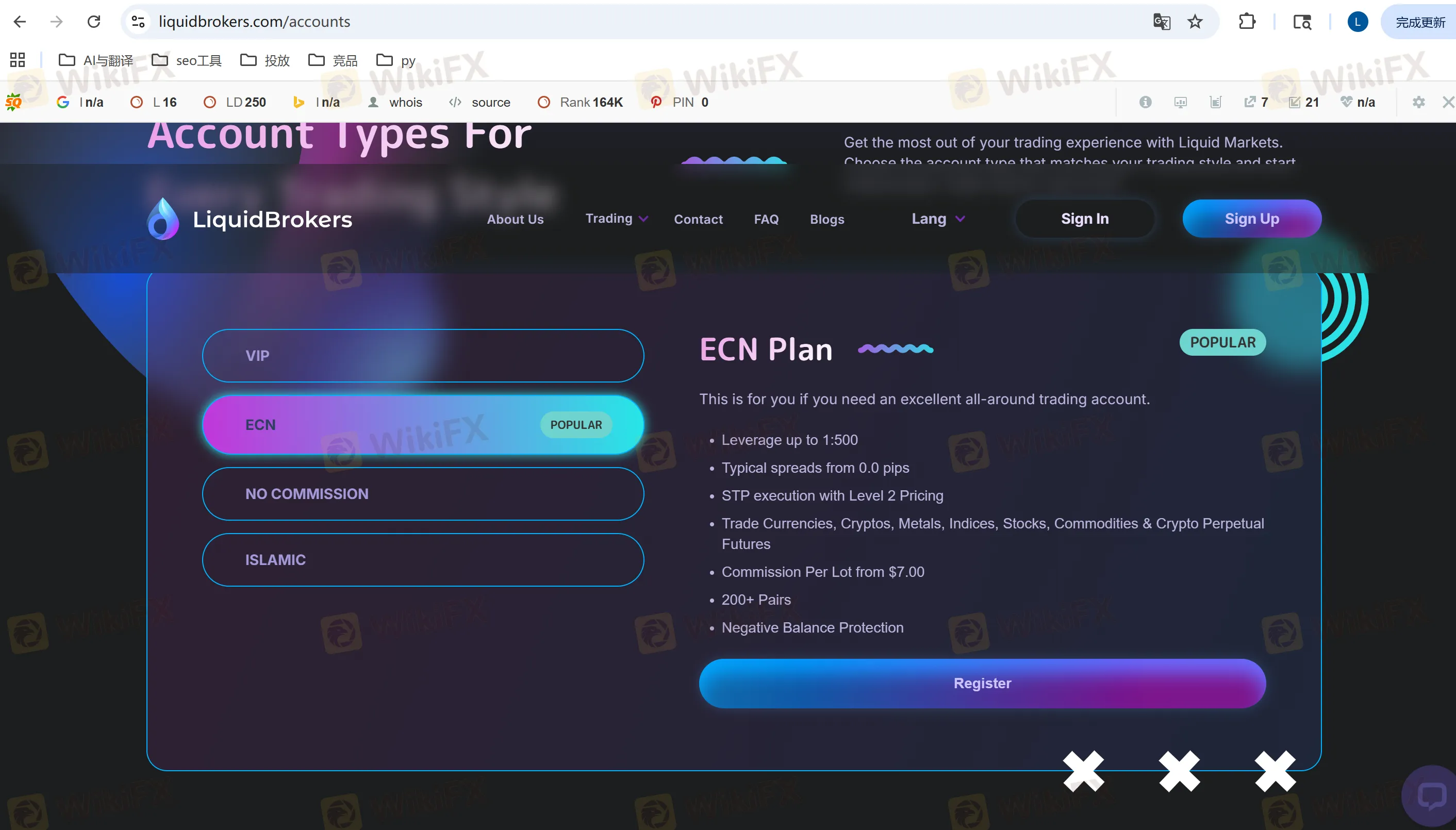 LiquidBrokers accounts LiquidBrokers accounts